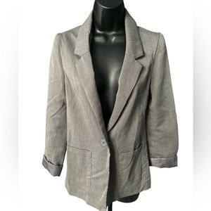 H&M Grey Oversized Blazer